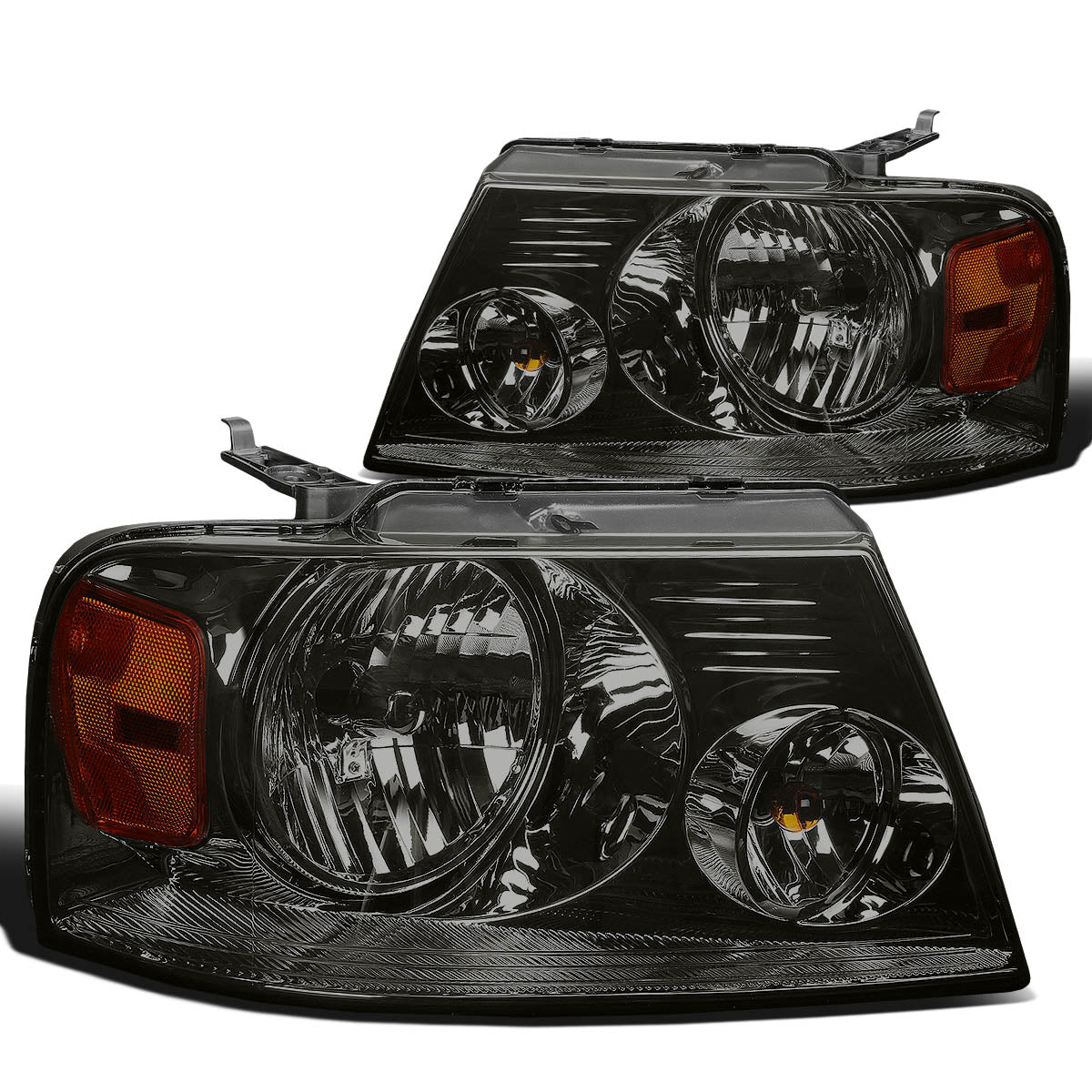 Factory Style Headlights <br>04-08 Ford F-150, 06-08 Lincoln Mark LT