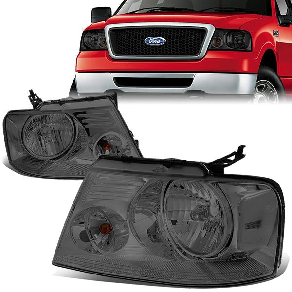 Factory Style Headlights <br>04-08 Ford F-150, 06-08 Lincoln Mark LT