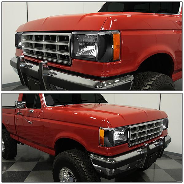 Factory Style Headlights <br>87-91 Ford F-150 F-250 F-350 Bronco