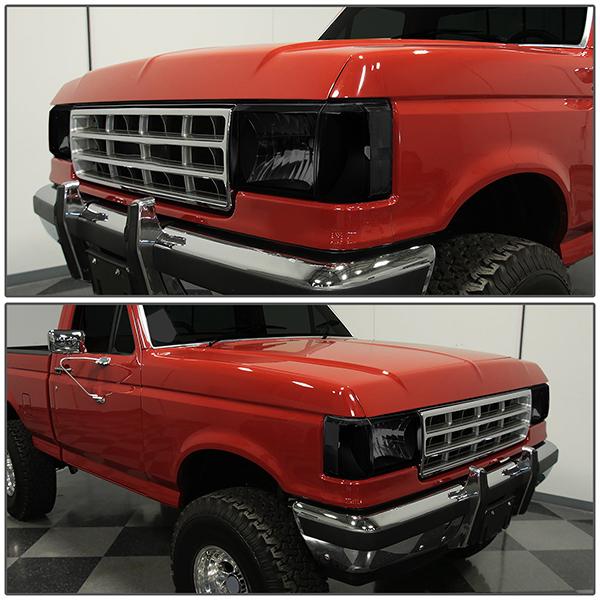 Factory Style Headlights <br>87-91 Ford F-150 F-250 F-350 Bronco