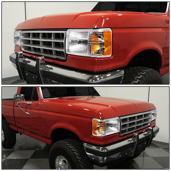 Factory Style Headlights <br>87-91 Ford F-150 F-250 F-350 Bronco