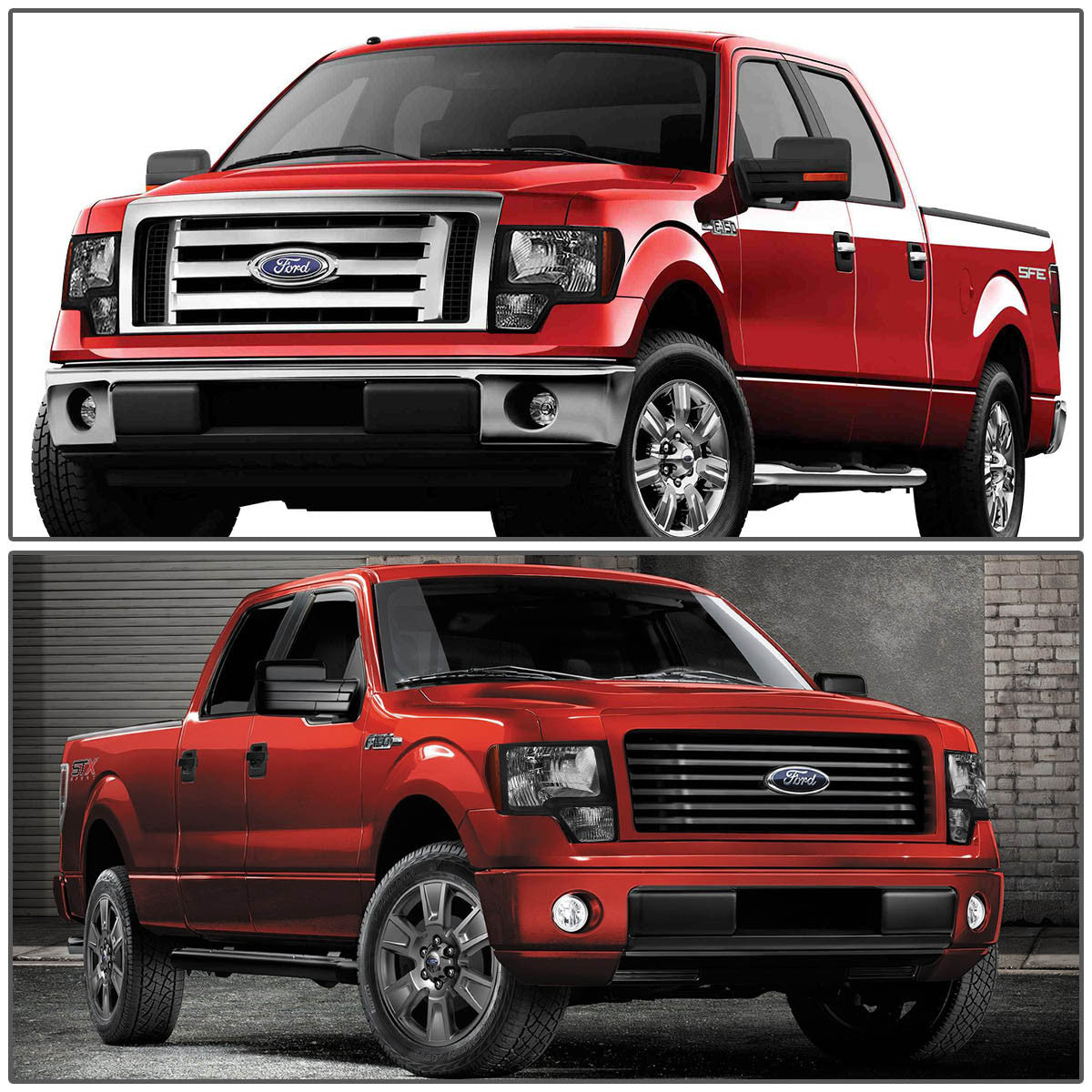 Factory Style Headlights <br>09-14 Ford F150