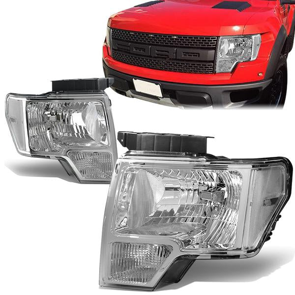 Factory Style Headlights <br>09-14 Ford F150