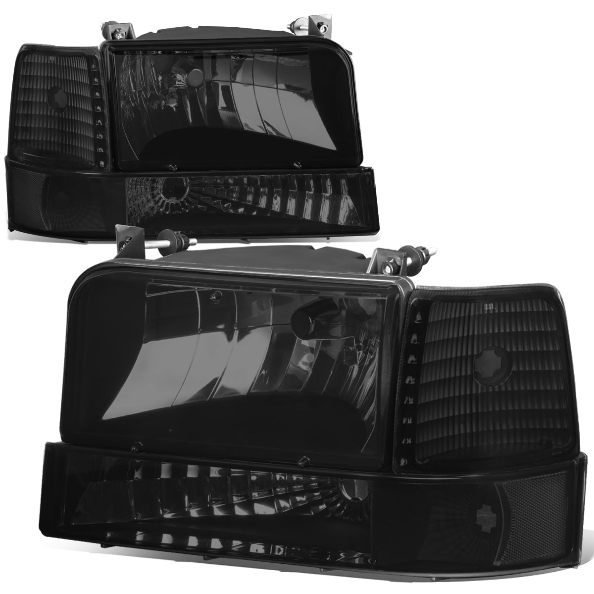 Factory Style Headlights <br>92-96 Ford F-150 F-250 F-350 Bronco