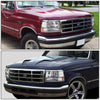 LED DRL Headlights <br>92-96 Ford F-150 F-250 F-350 Bronco