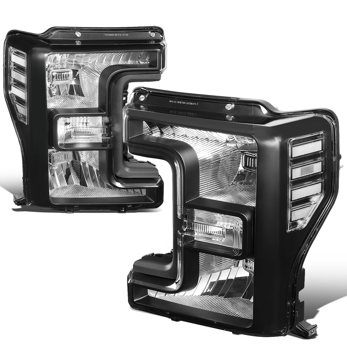 Factory Style Headlights <br>17-19 Ford F-250 F-350 F-450 F-550 Super Duty