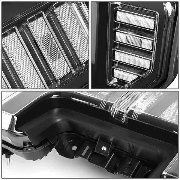 Factory Style Headlights <br>17-19 Ford F-250 F-350 F-450 F-550 Super Duty