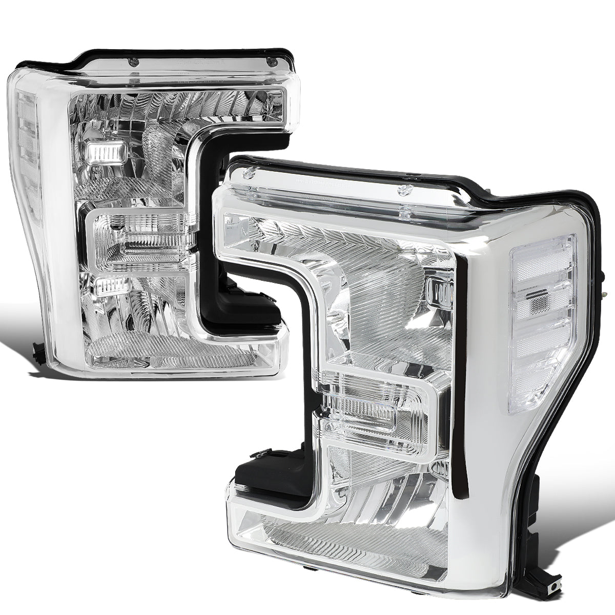 Factory Style Headlights <br>17-19 Ford F-250 F-350 F-450 F-550 Super Duty