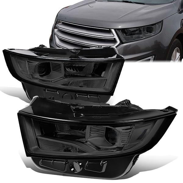 Factory Style Projector Headlights <br>15-18 Ford Edge