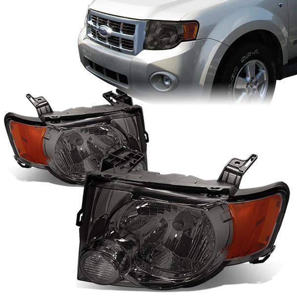 Factory Style Headlights <br>08-12 Ford Escape