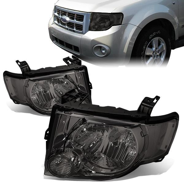 Factory Style Headlights <br>08-12 Ford Escape