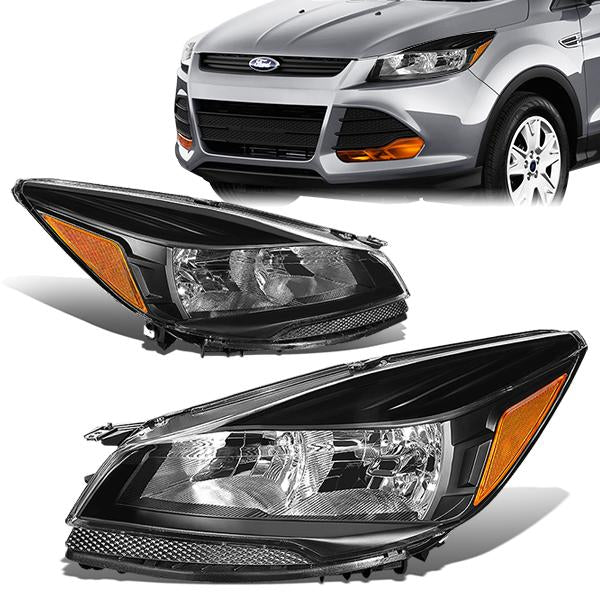 Factory Style Headlights <br>13-16 Ford Escape