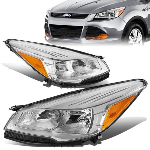 Factory Style Headlights <br>13-16 Ford Escape