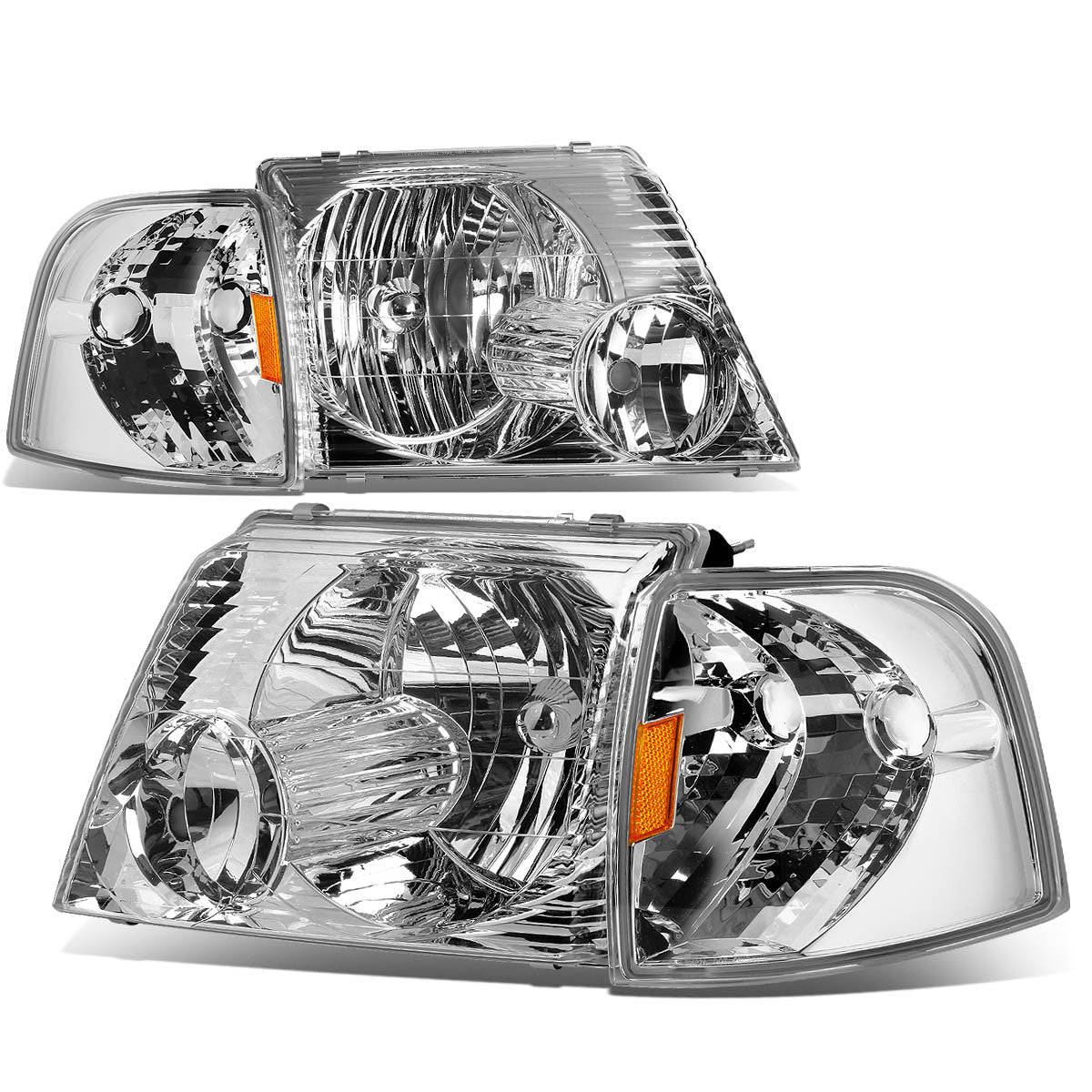 Factory Style Headlights <br>02-05 Ford Explorer