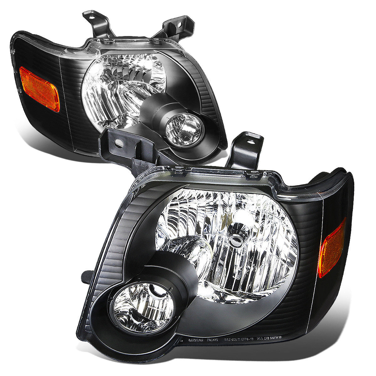 Factory Style Headlights <br>06-10 Ford Explorer, 07-10 Sport Trac