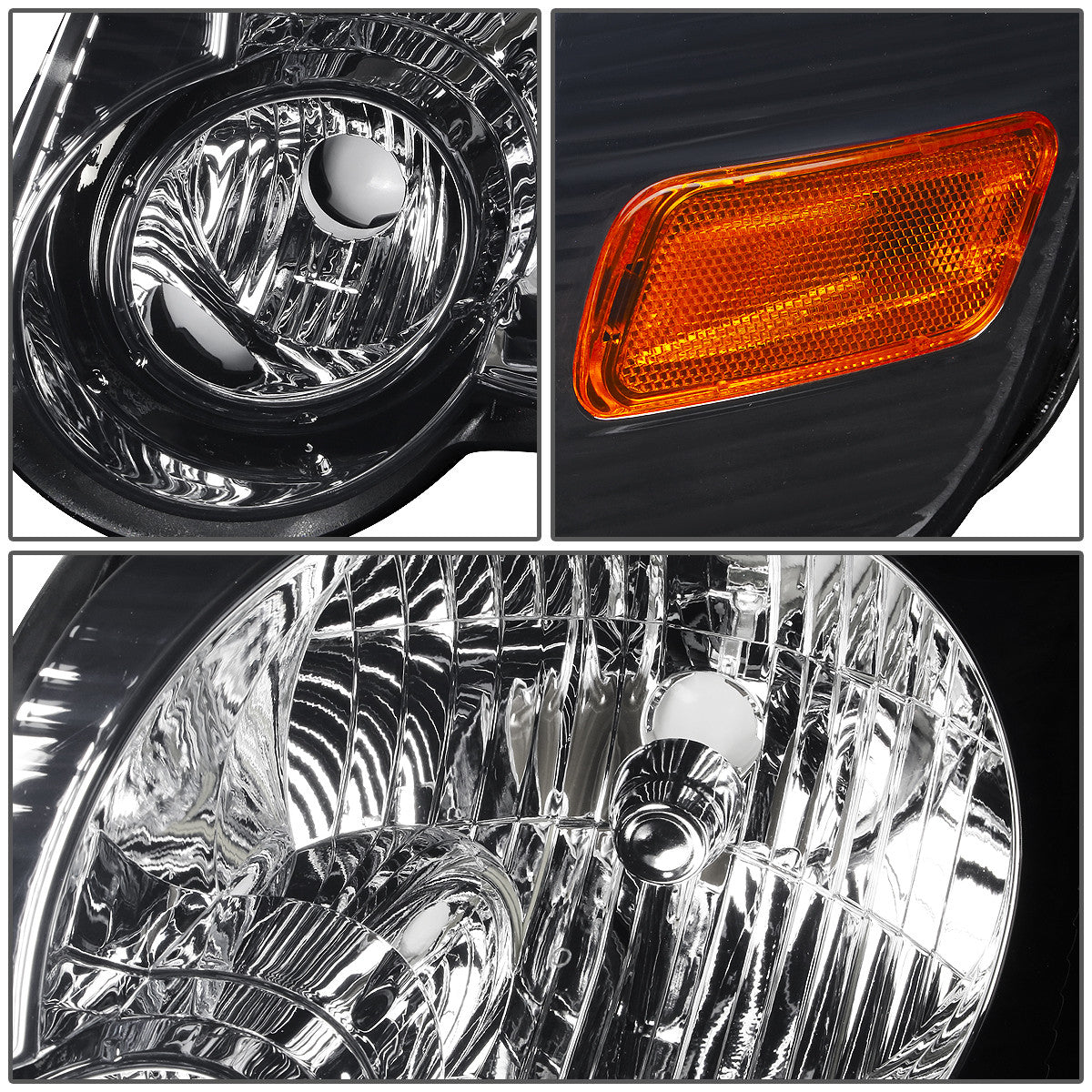 Factory Style Headlights <br>06-10 Ford Explorer, 07-10 Sport Trac