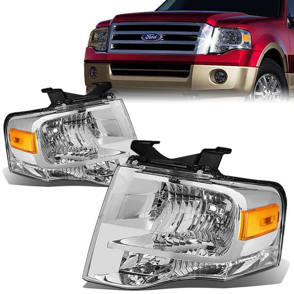 Factory Style Headlights <br>07-14 Ford Expedition