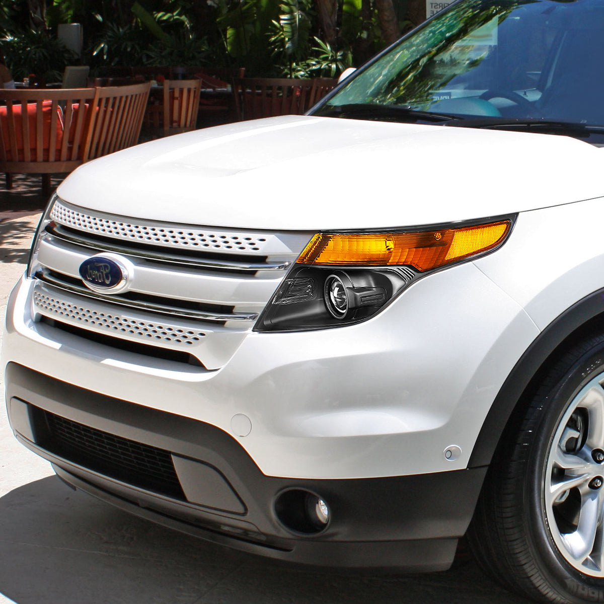 Factory Style Projector Headlights <br>11-15 Ford Explorer