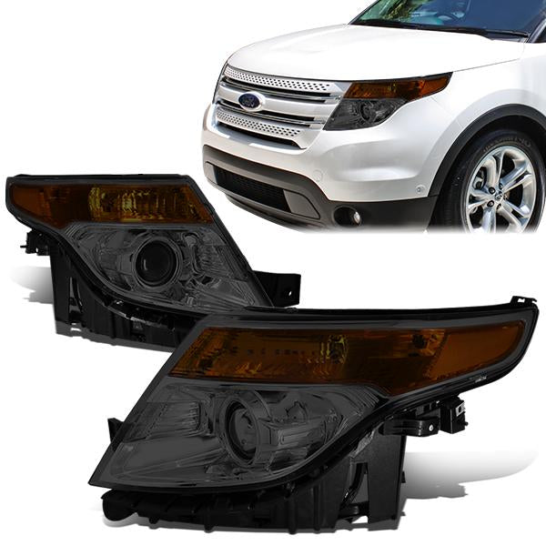 Factory Style Projector Headlights <br>11-15 Ford Explorer