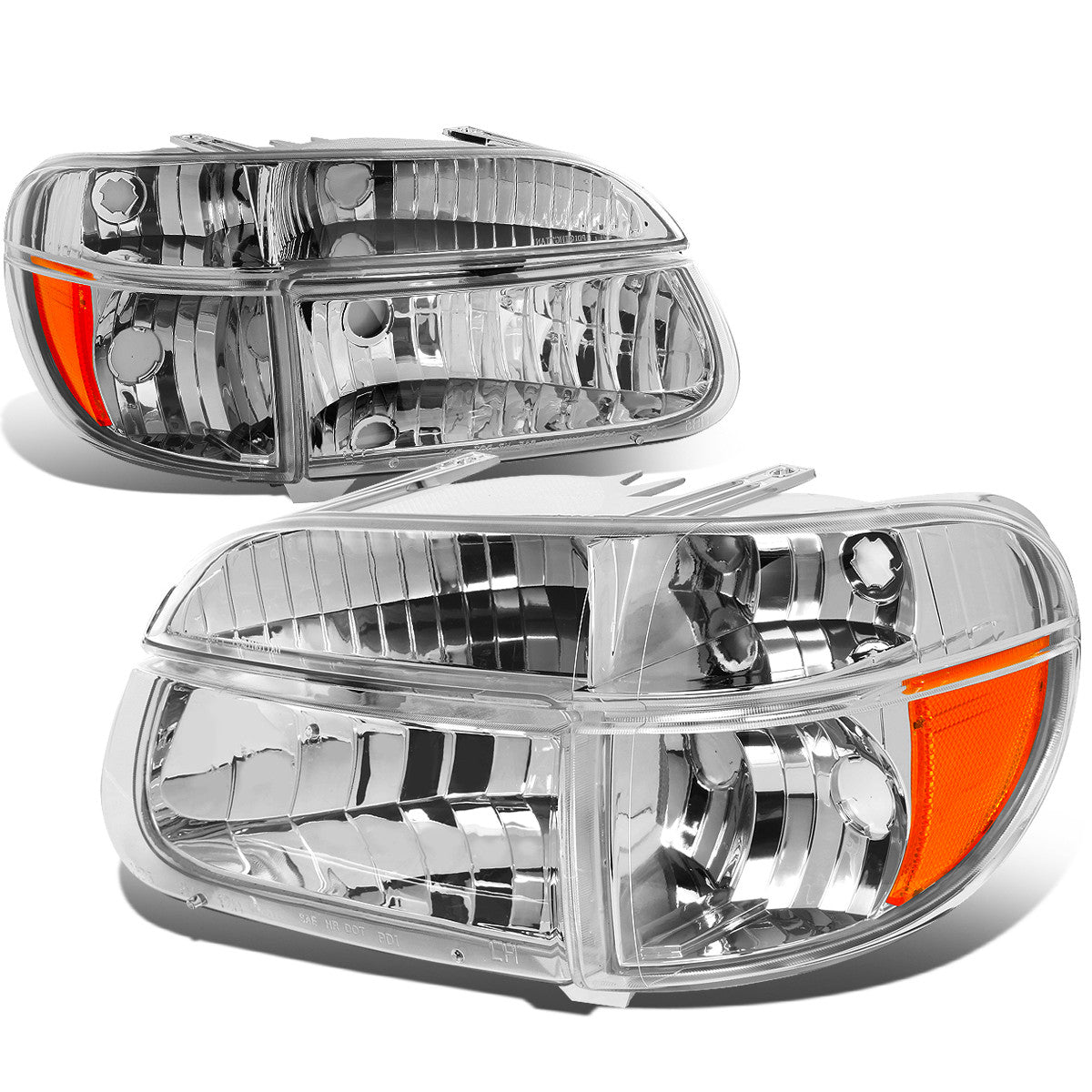 Factory Style Headlights <br>95-01 Ford Explorer, 1997 Mercury Mountaineer