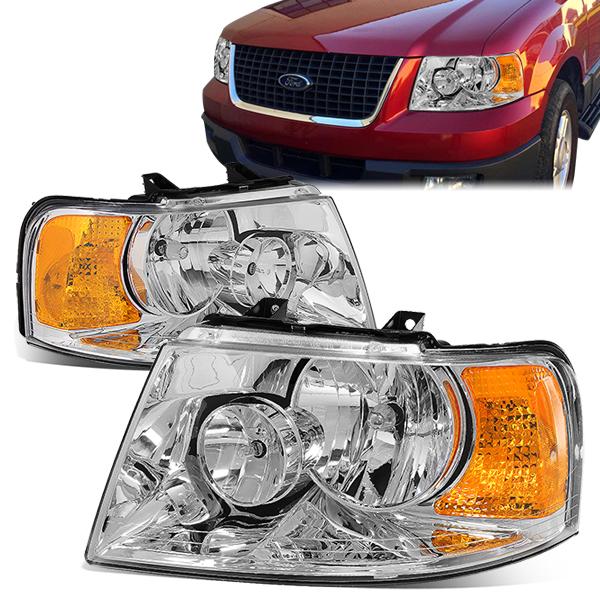 Factory Style Headlights <br>03-06 Ford Expedition