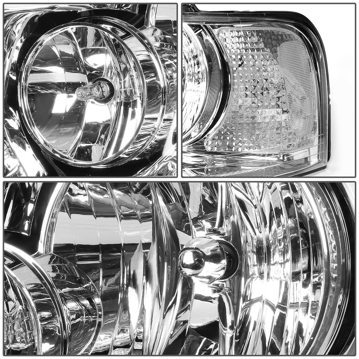 Factory Style Headlights <br>03-06 Ford Expedition