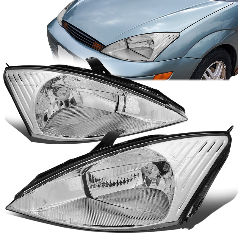 Factory Style Headlights <br>03-04 Ford Focus