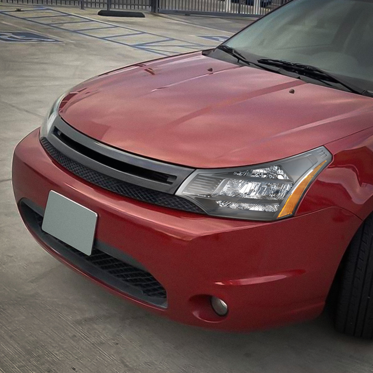 Factory Style Headlights <br>08-11 Ford Focus