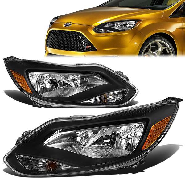 Factory Style Headlights <br>12-14 Ford Focus