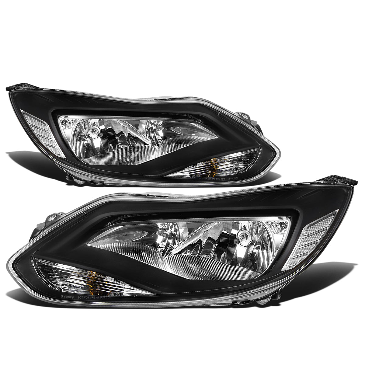 Factory Style Headlights <br>12-14 Ford Focus