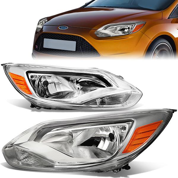 Factory Style Headlights <br>12-14 Ford Focus