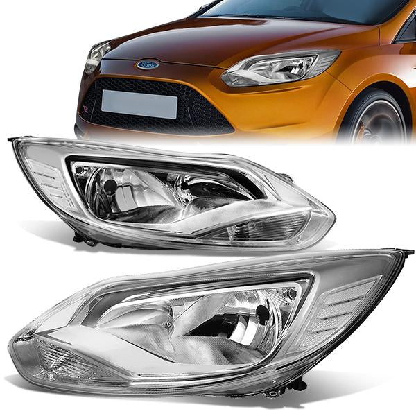 Factory Style Headlights <br>12-14 Ford Focus