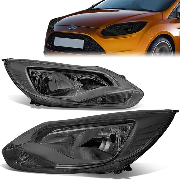 Factory Style Headlights <br>12-14 Ford Focus