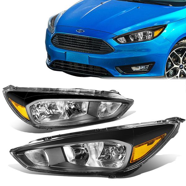 Factory Style Headlights <br>15-18 Ford Focus