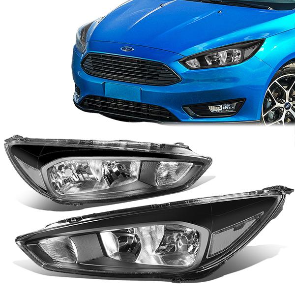 Factory Style Headlights <br>15-18 Ford Focus