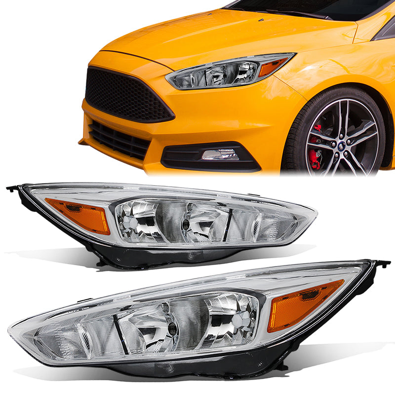 Factory Style Headlights <br>15-18 Ford Focus