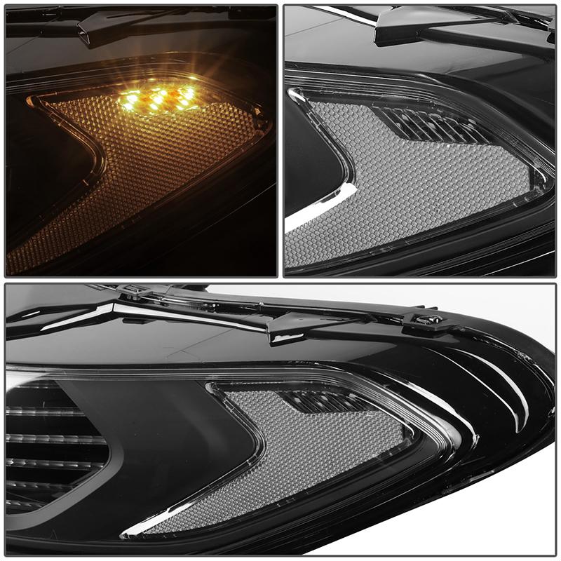 Factory Style Projector Headlights <br>13-16 Ford Fusion