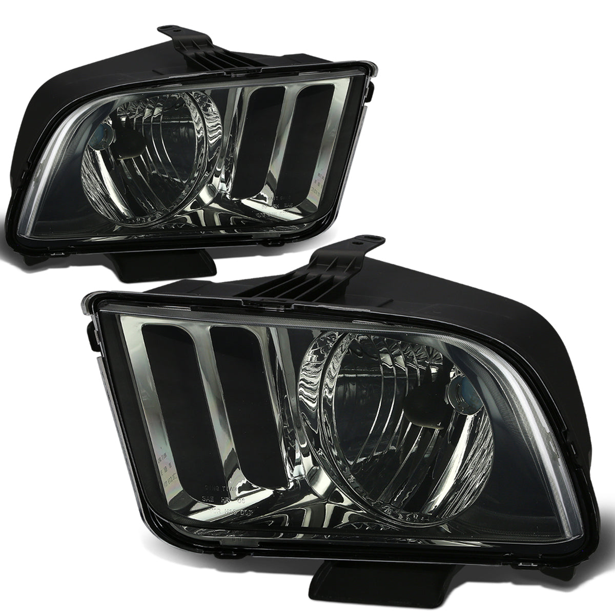 Factory Style Headlights <br>05-09 Ford Mustang