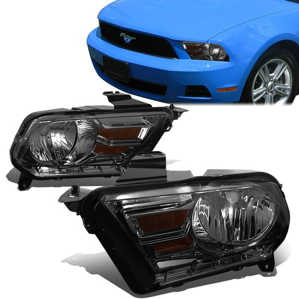 Factory Style Headlights <br>10-14 Ford Mustang