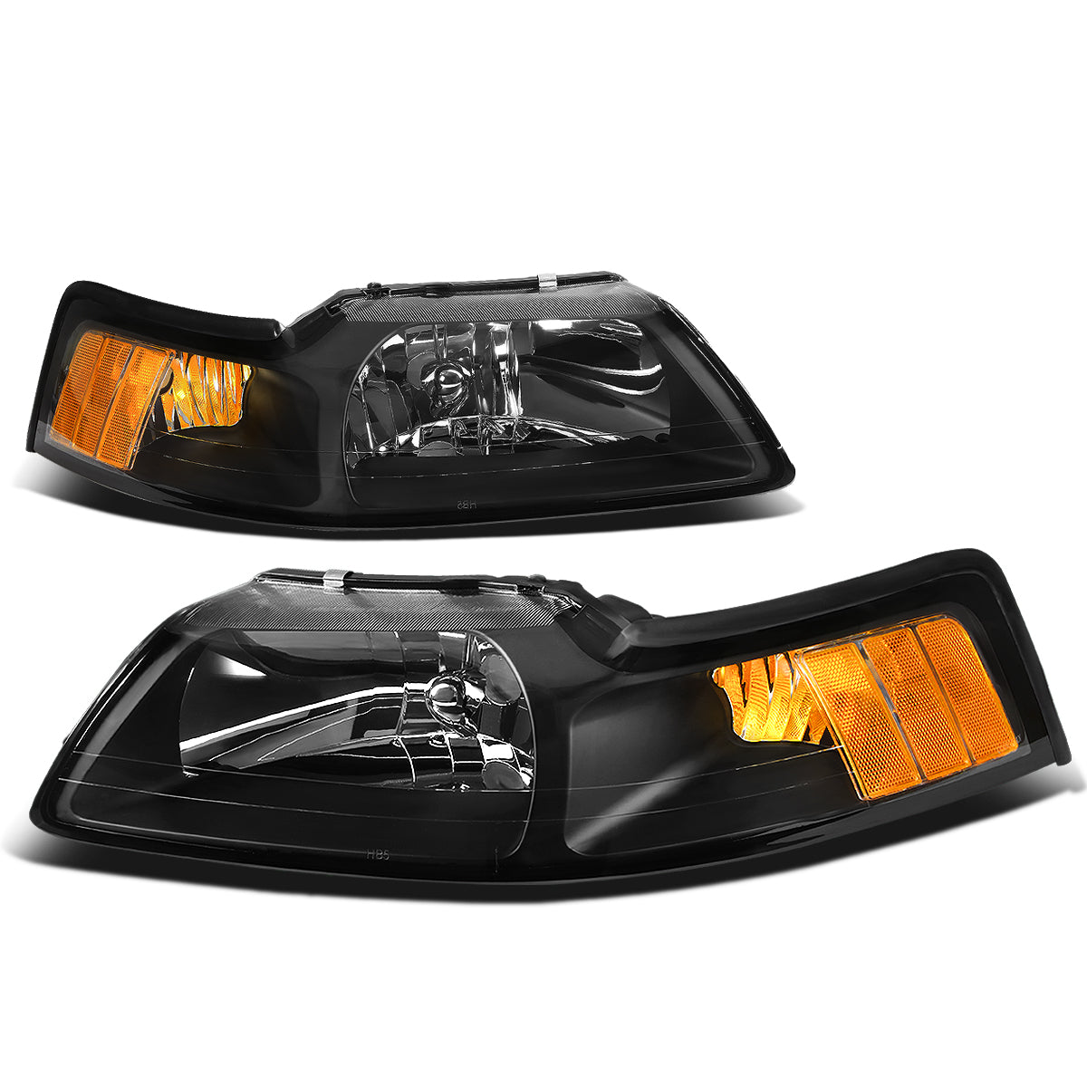 Factory Style Headlights <br>99-14 Ford Mustang