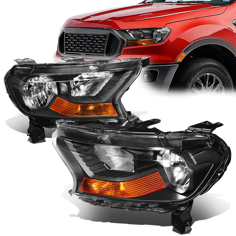 Factory Style Headlights <br>19-23 Ford Ranger XL XLT