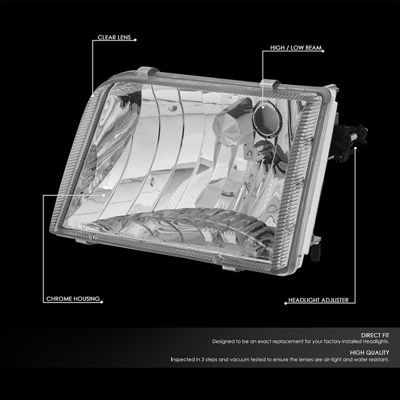 Factory Style Headlights <br>93-97 Ford Ranger