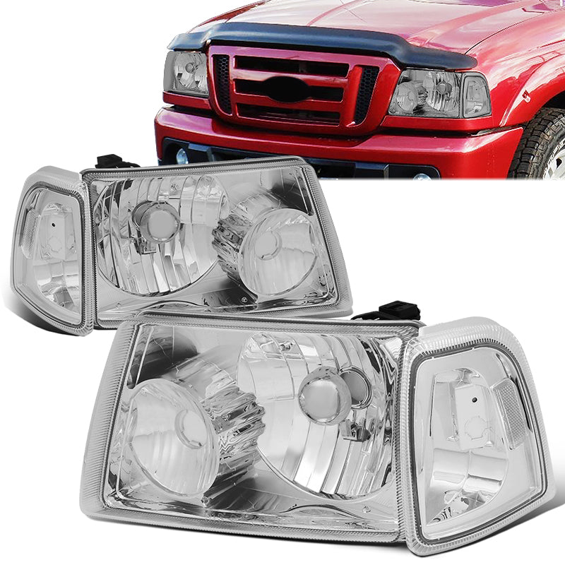 Factory Style Headlights <br>01-11 Ford Ranger