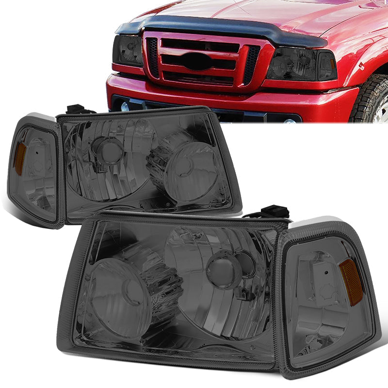 Factory Style Headlights <br>01-11 Ford Ranger