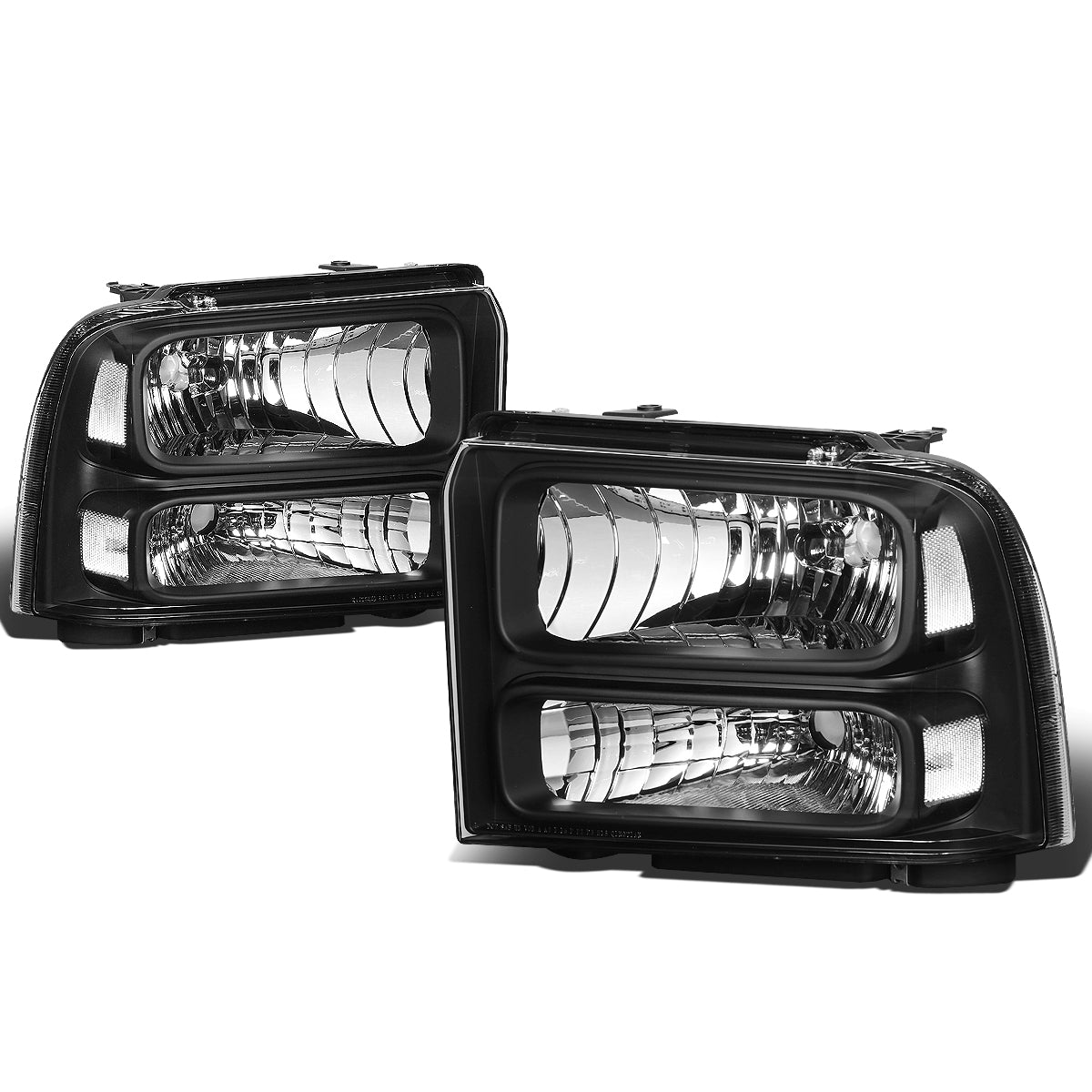 Factory Style Headlights <br>05-07 Ford F250 F350 F450 F550 Super Duty