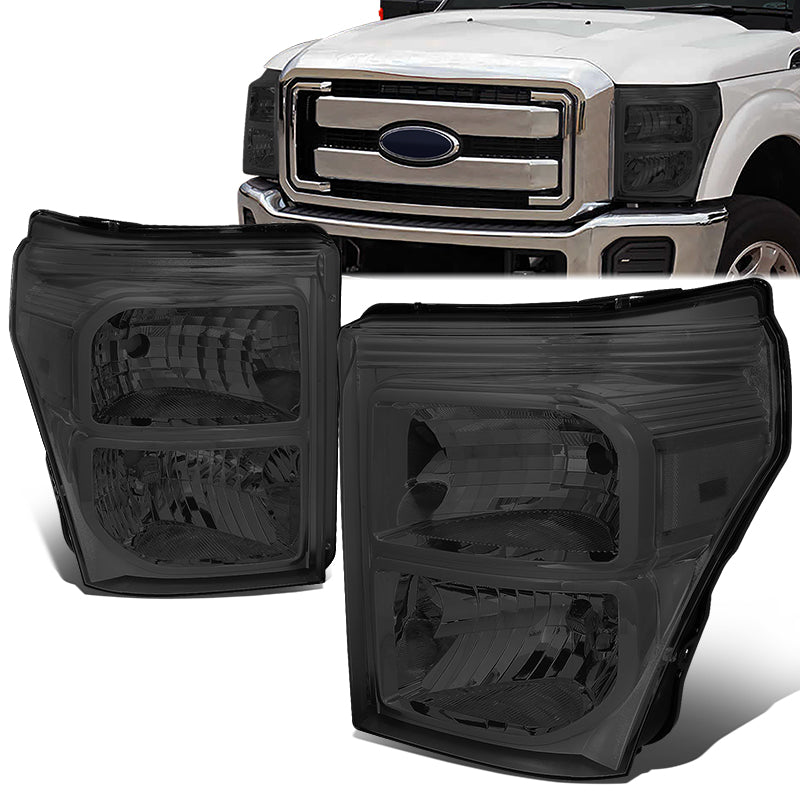 Factory Style Headlights <br>11-15 Ford F250 F350 F450 F550 Super Duty