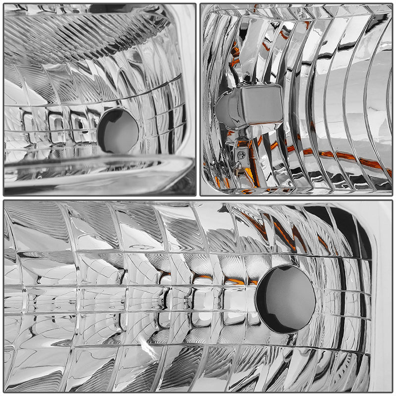 Factory Style Headlights <br>08-10 Ford F250 F350 F450 F550 Super Duty
