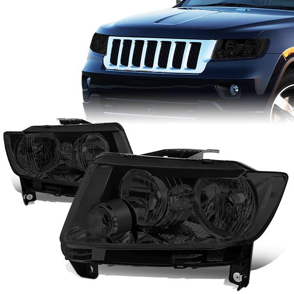 Factory Style Headlights <br>11-13 Jeep Grand Cherokee