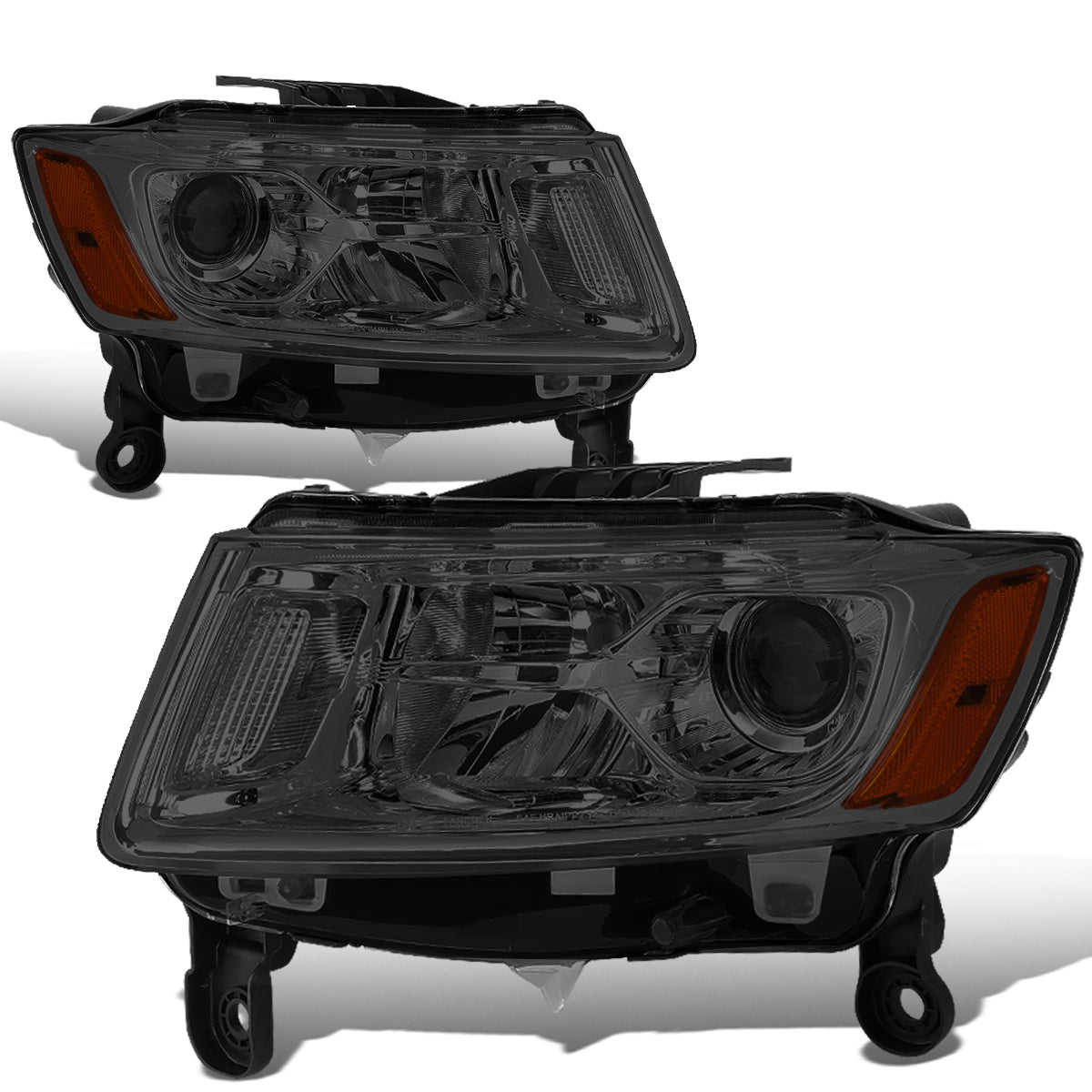 Factory Style Projector Headlights <br>14-16 Jeep Grand Cherokee Pre Facelift