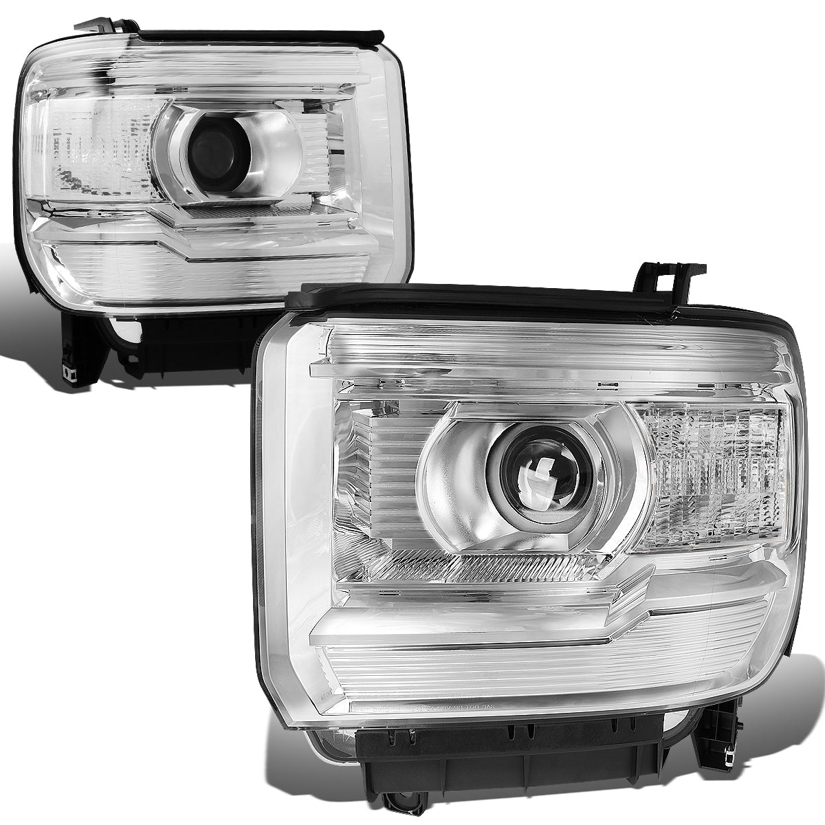 Factory Style Projector Headlights <br>14-15 GMC Sierra 1500,15-17 2500HD 3500HD